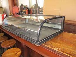 Display Case Curved Glass Countertops