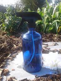 500ml Blue Glass Bottle With Trigger