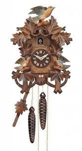 Cuckoo Clock 26cm Three Bird Engstler