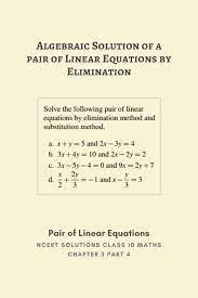Maths Chapter 3 Linear Equations