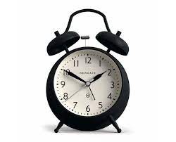 Covent Garden Alarm Clock Black