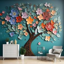 Premium Ai Image 3d Interior Wall Art