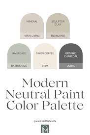 A Gorgeous Modern Neutral Color Palette