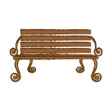 Park Bench Icon Image Stock Vector By