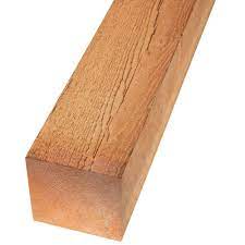 12 ft rough cedar timber