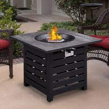 Auto Ignition Propane Fire Pit Table