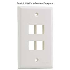 Netkey Flush Mount Faceplates