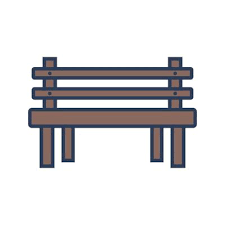 Wooden Bench Vector Icon 16612247