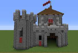 Small Castle Blueprints For Minecraft