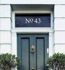 Premium Elegant Fanlight Door Numbers