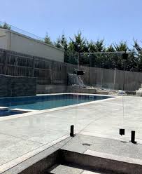 Stylish Frameless Glass Pool Fencing