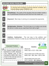 Solving Word Problems Involving