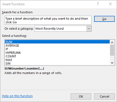 Insert Function Microsoft Support