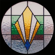 Scottish Stained Glassart Deco Stained