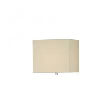 Anvil Floor Lamp Shade In Cream Finish