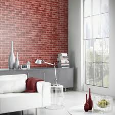 Red Brick Effect Wallpaper 5sqm