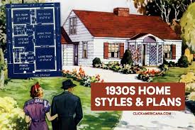 1930s Home Styles Floor Plans