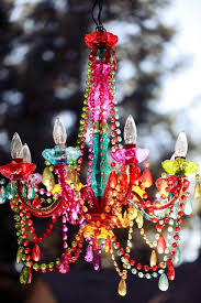 Colorful Chandelier Crafts