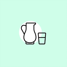 Jug And Glass Icon Stock Vector By Mr