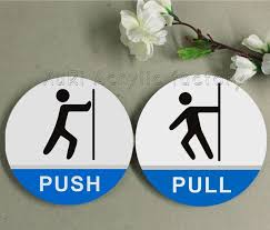 8 Push And Pull Door Logo Ideas