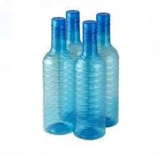 Blue Plastic Water Bottles 750 Ml