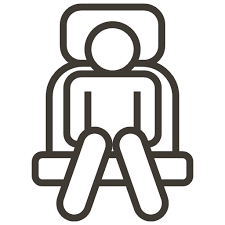 Automobile Car Chair Service Icon