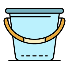 Premium Vector Garden Bucket Icon