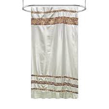 Brown Shower Curtains The Home Depot