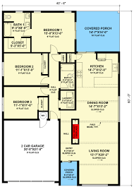 3 Bed Contemporary Ranch With Open