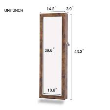 Hung On The Door Or Wall Type Mirror