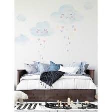 Clouds With Heart Rain Wall Decal Zoomie Kids