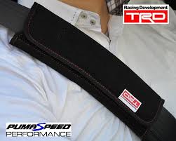 Trd Seat Belt Shoulder Pad Set With