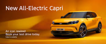 New All Electric Ford Capri Guernsey