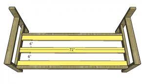 Outdoor Sofa Made From 2x4s Plans