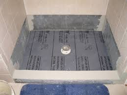 Proper Way To Set Wallboard For Shower