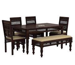 Buy Alanis 6 Seater Dining Set With