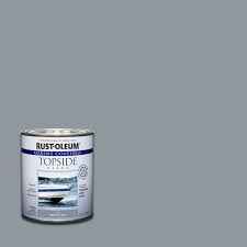 1 Qt Gloss Battleship Gray Topside Paint 4 Pack