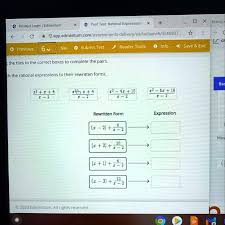 Rational Expressions Brainly