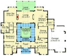 Courtyard House Plans