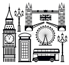 London Icon Vector Black London Icon