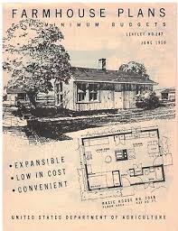 Vintage 1950 Farm House Plans For