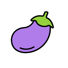 Eggplant Vector Icons Free In