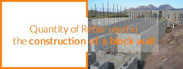 Construction Of A Block Wall Rebar