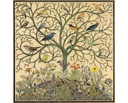 Birds Art Print Tree Of Life