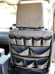 Aos Grey Canvas Seat Covers For