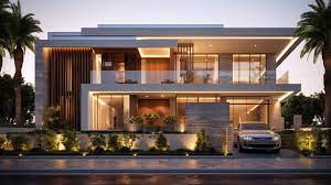 Modern House In Dubai A 3d