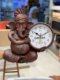 Ganesh God Wall Clock At Rs 600 Piece