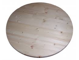 1 X 36 Pine Round Table Top