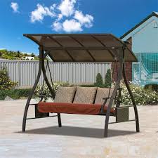 Metal Adjustable Patio Swing