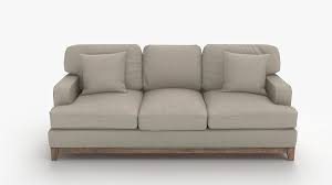 Ethan Allen Arcata Sofa 3d Model Cgtrader